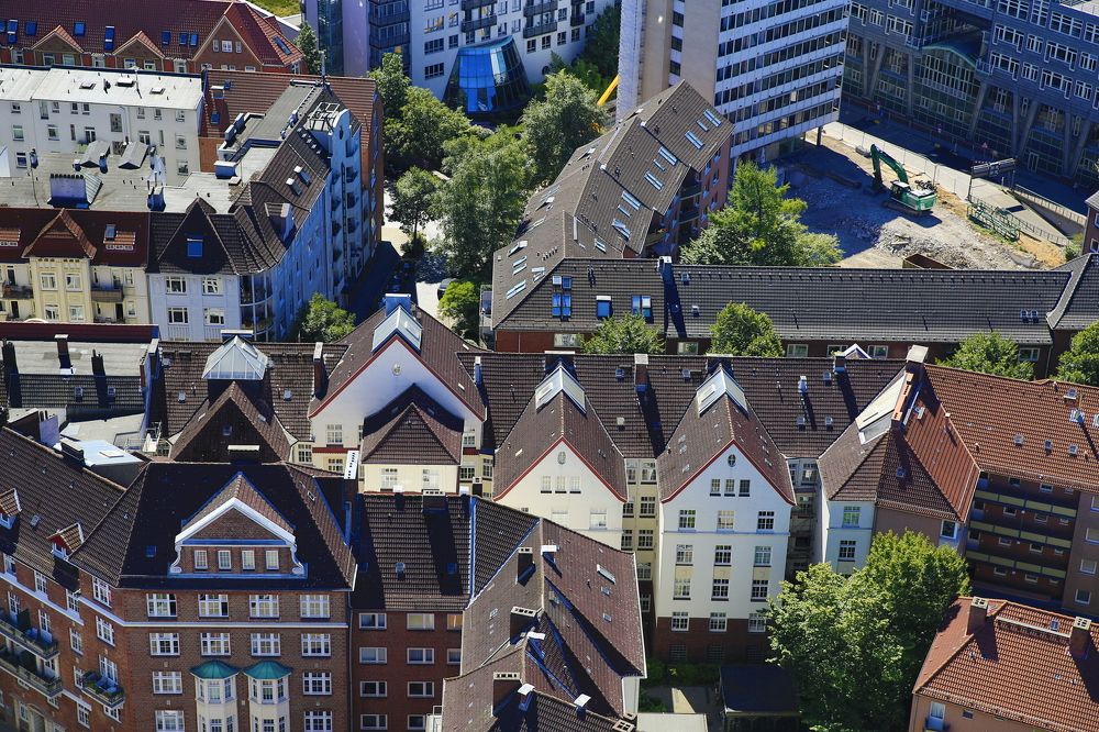 Крыши Гамбурга...