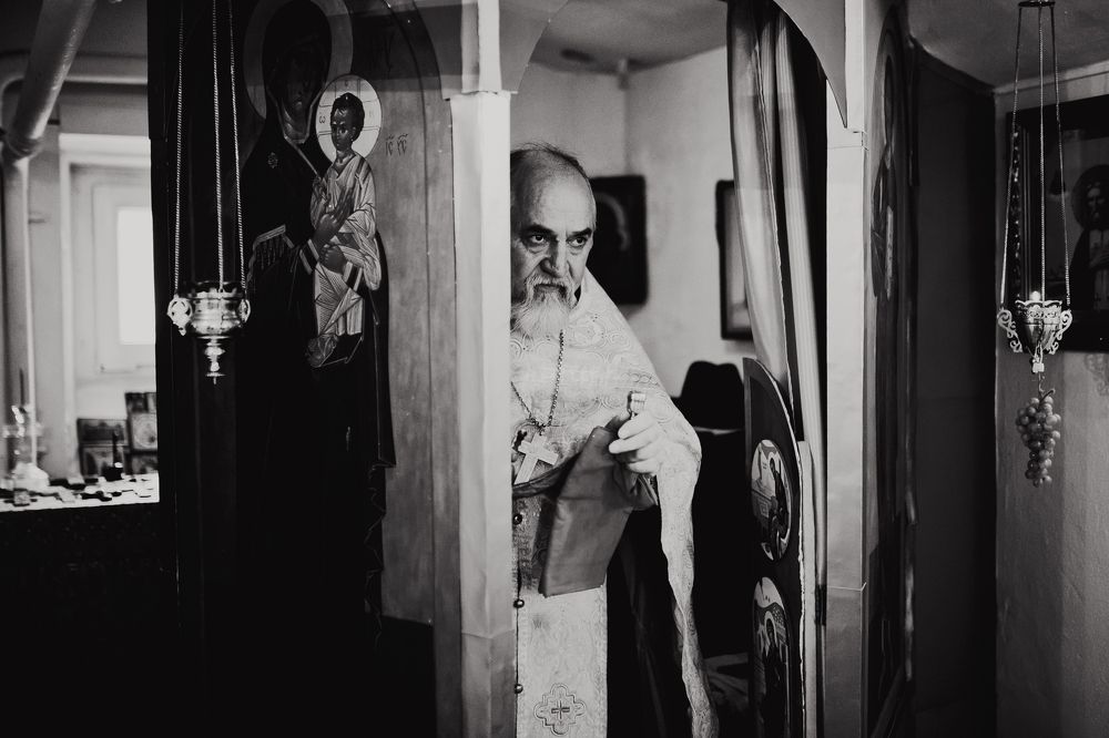 Тяжелый взгляд.