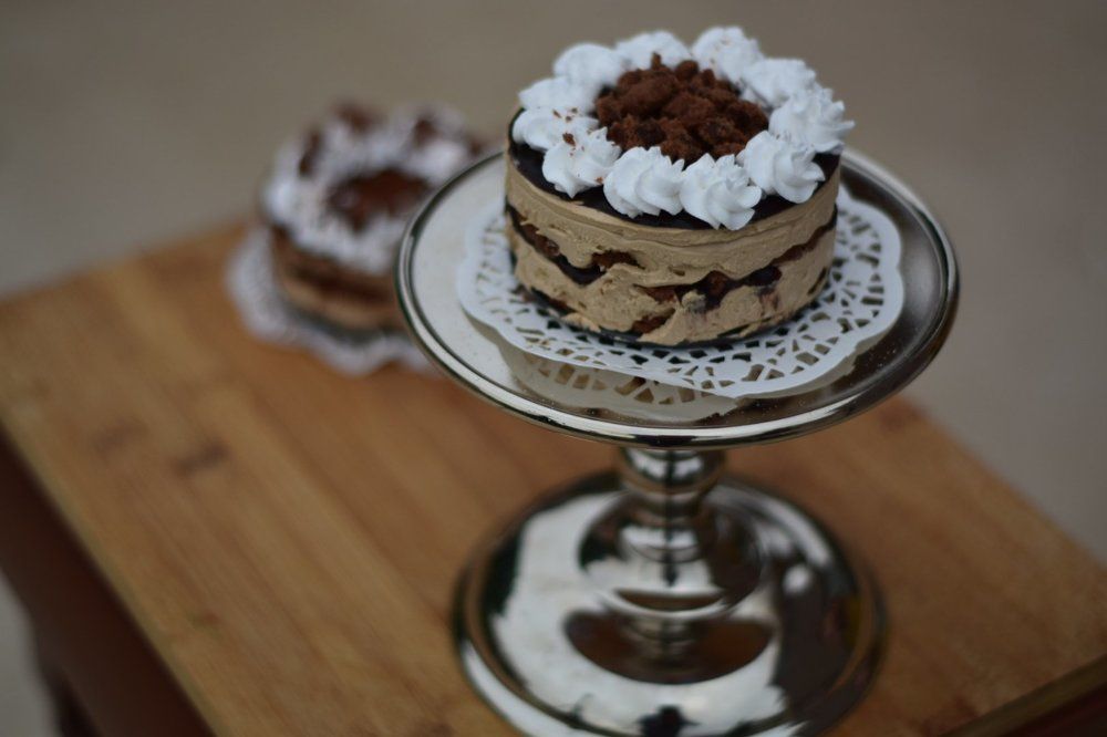 Mocha Mousse Cake