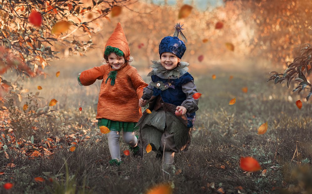 Морковка и Баклажан