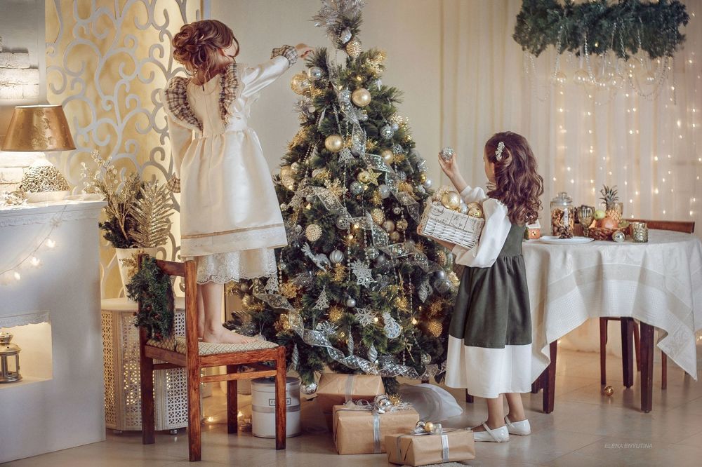 Наряжаем ёлку