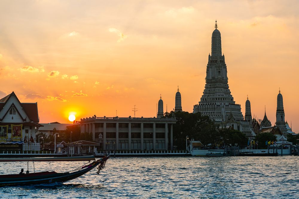 Bangkok dusk