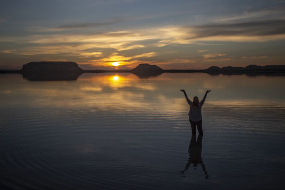 Sunset in Siwa