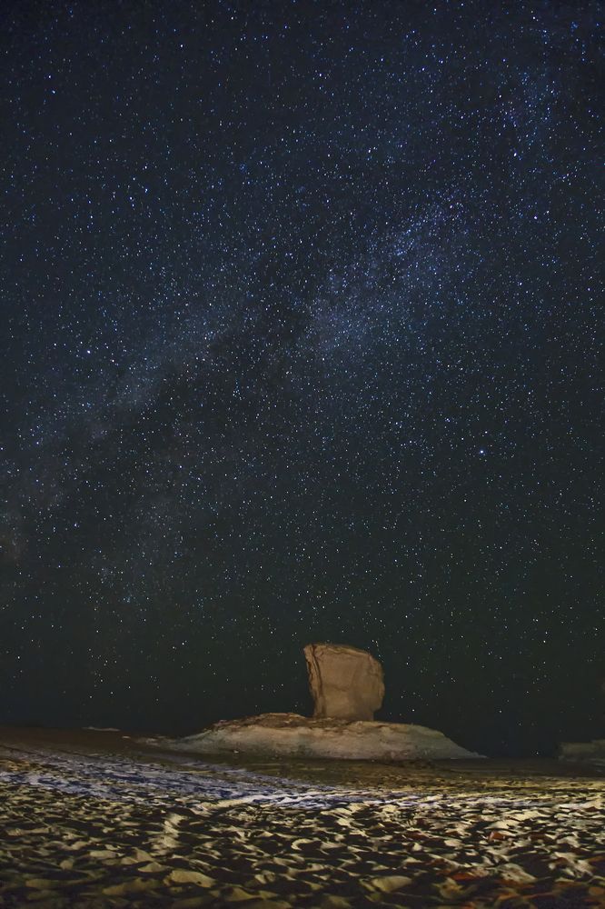 Milky Way in White Desert-2