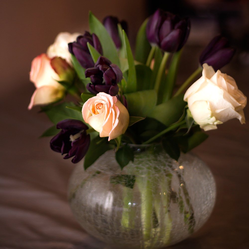 Цветы в вазе