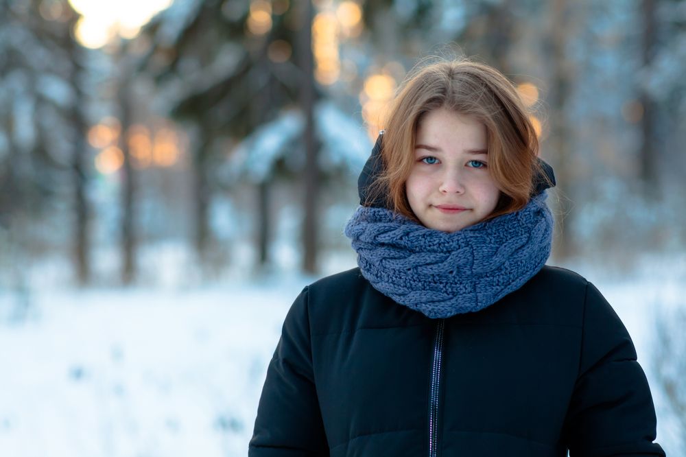 Зимним вечером