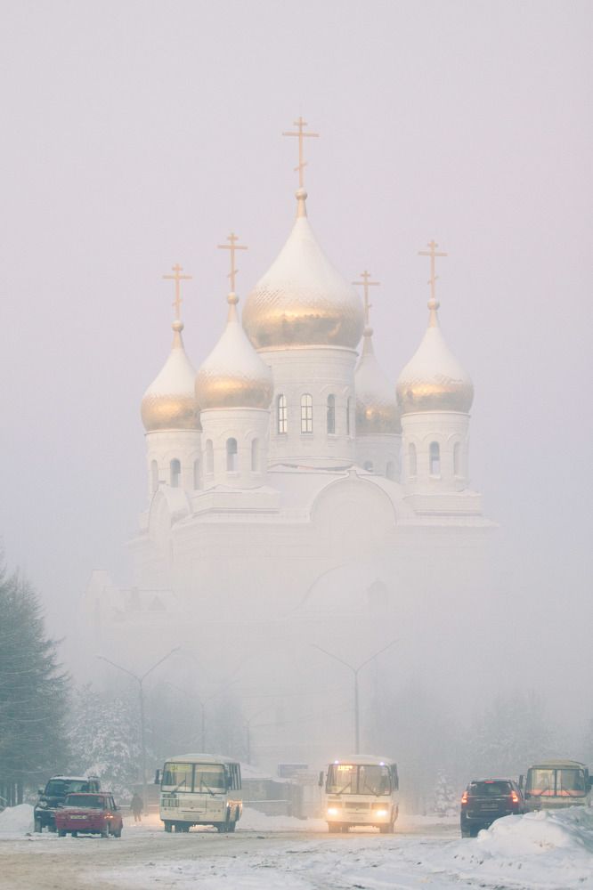 Волшебное утро в Архангельске
