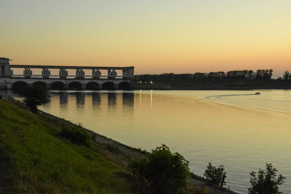 Закат в Угличе