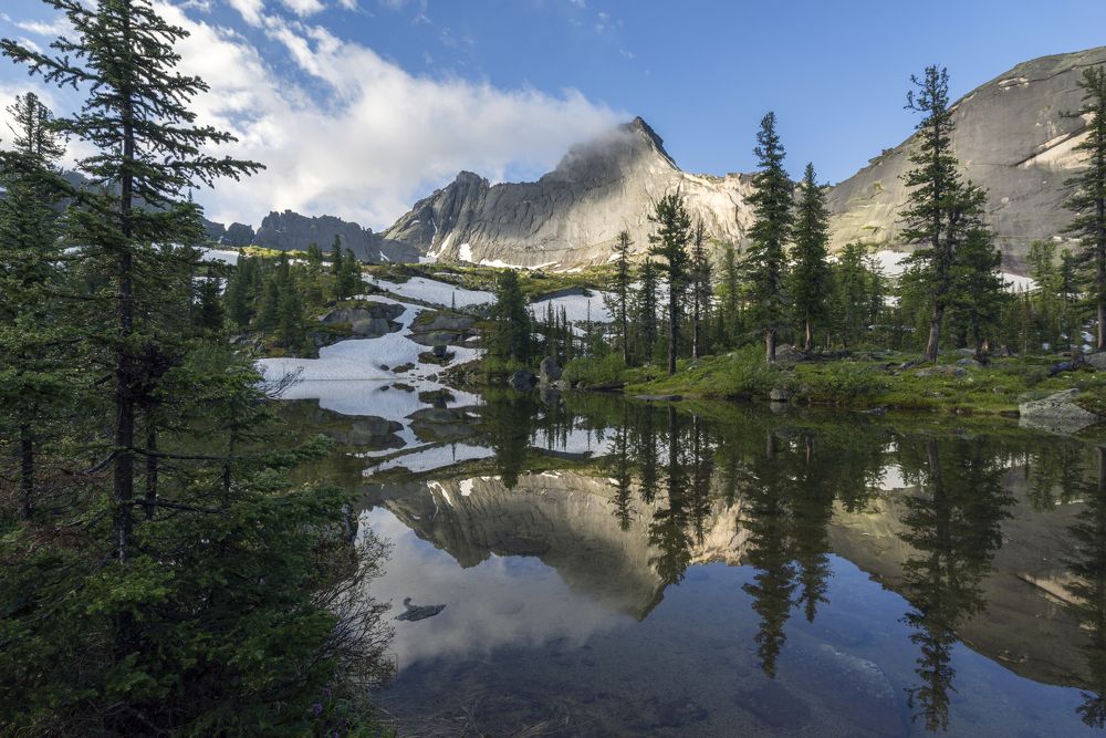 Вечер на Лазурном озере
