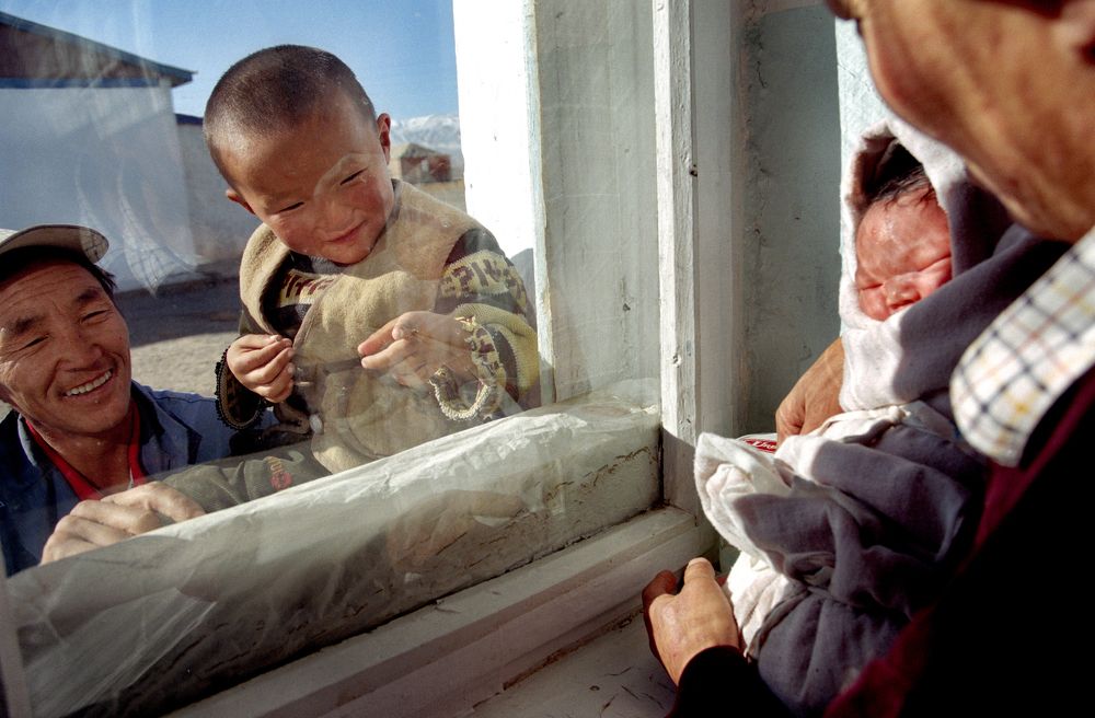 Счастье отца и сына.