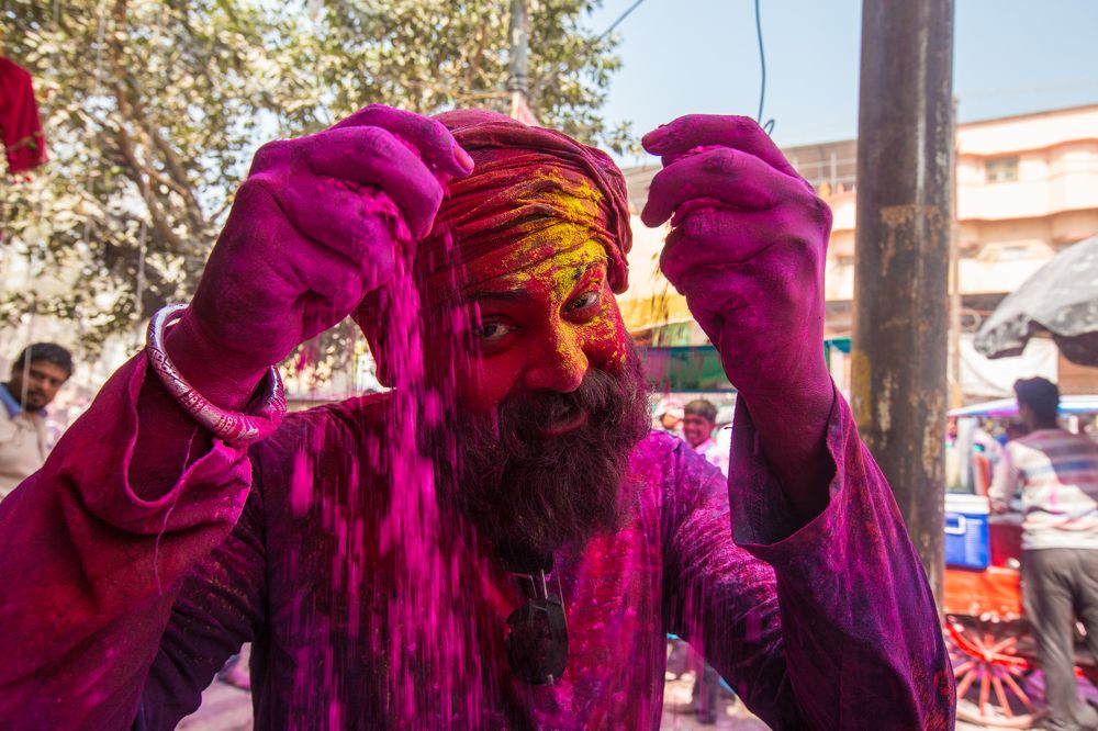 Holi man
