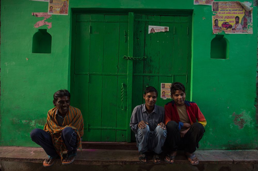 На улицах Говардхана