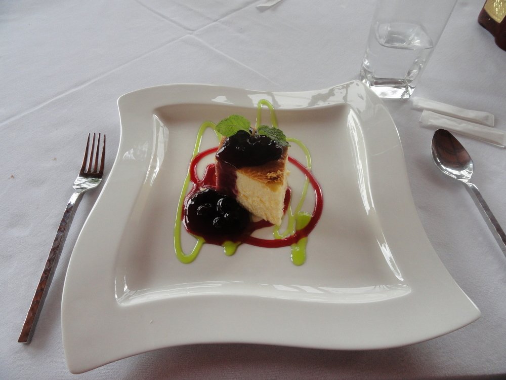 Элегантный чизкейк.