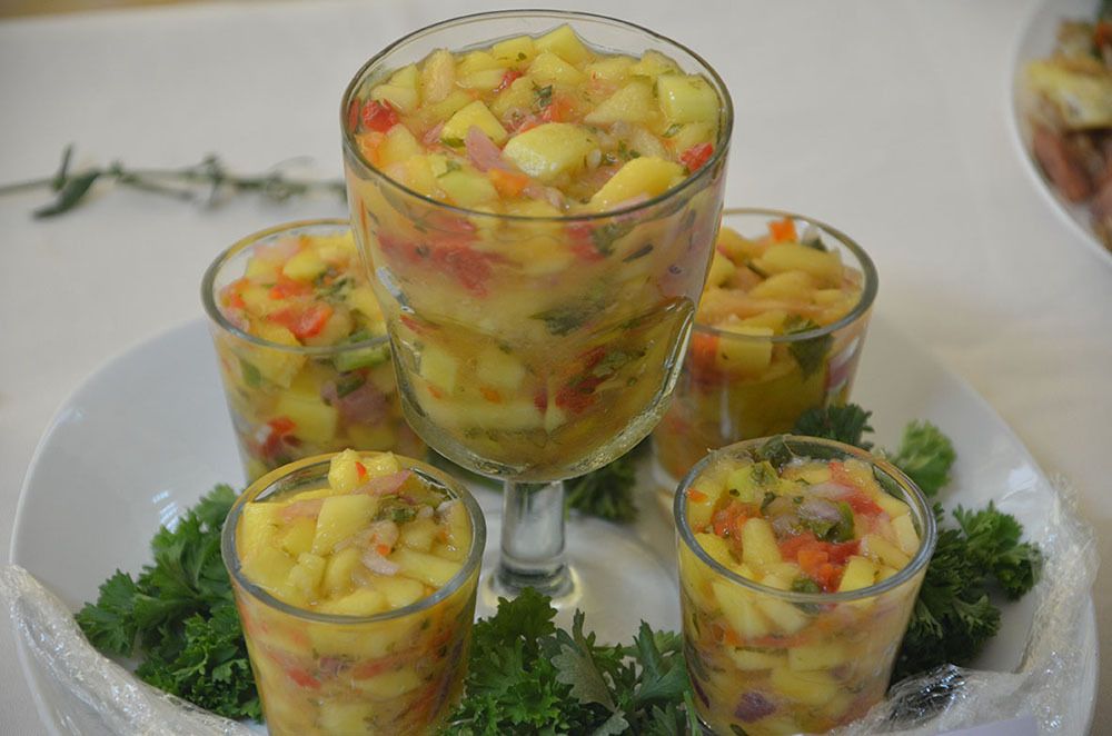 ceviche de mango