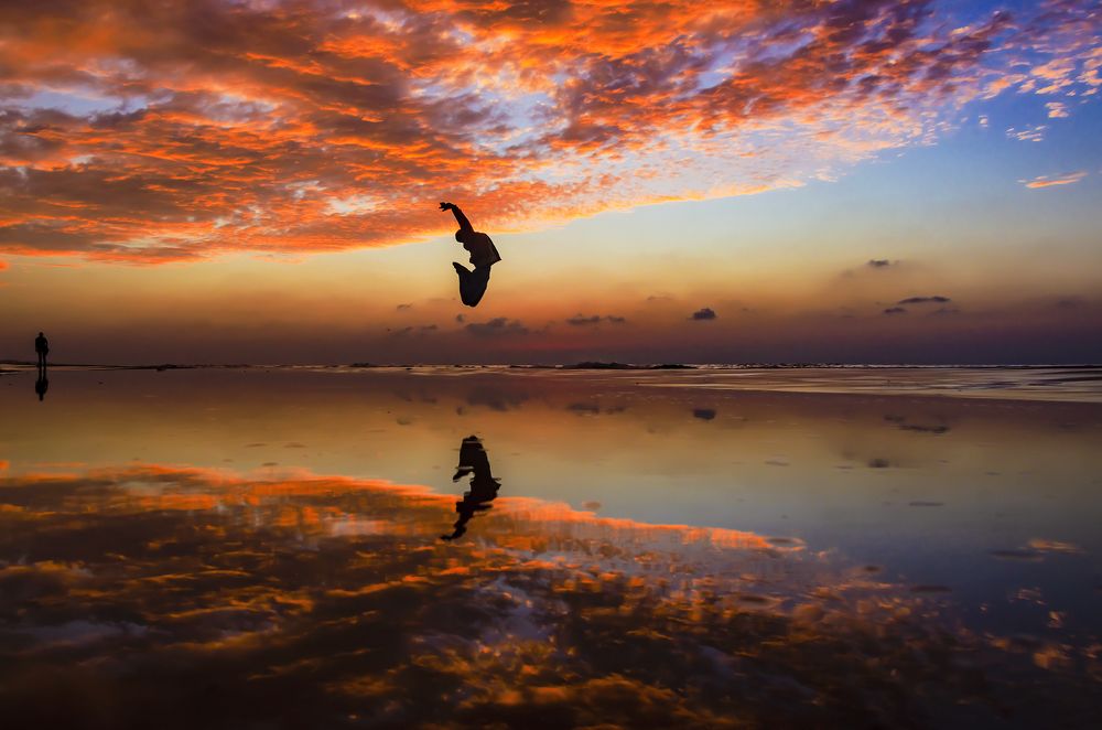 Touch the sky borders