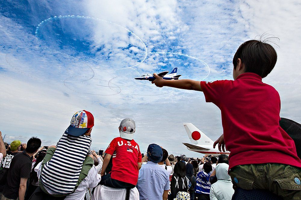 Symbol of peace ~Blue Impulse~