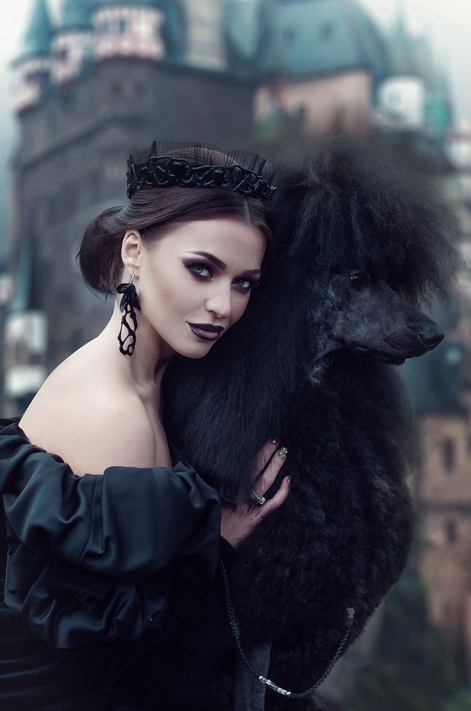 Черная королева и пудель