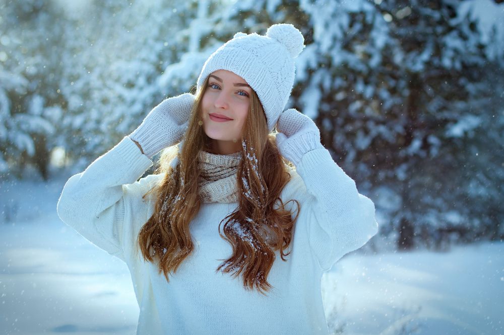 Морозное утро.