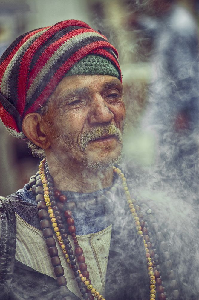 Incense seller