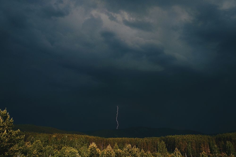 Гроза в Сибири