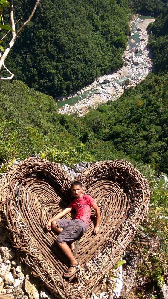 At the Edge of Heart Peak