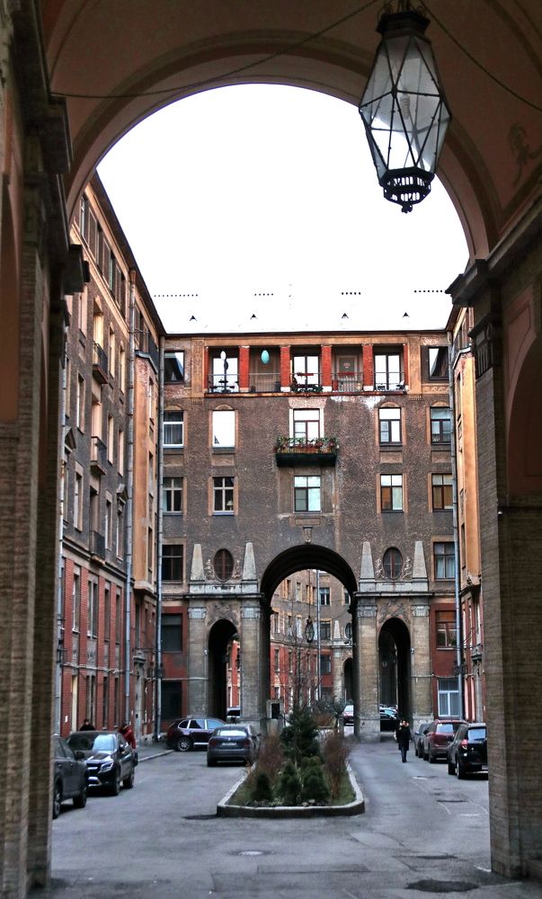 Питер, улица, фонарь