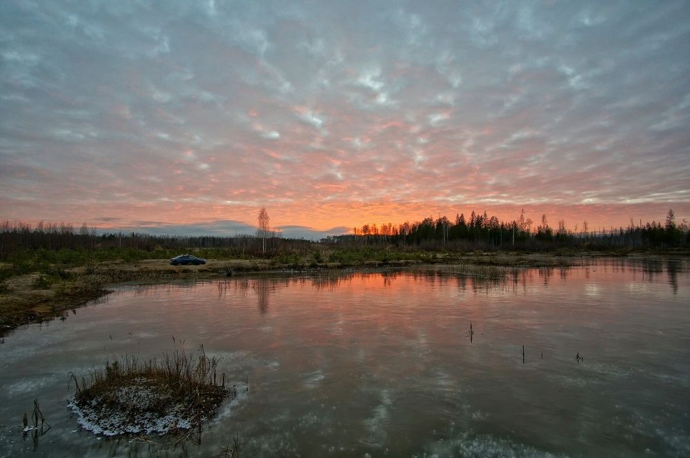 Ледяной закат