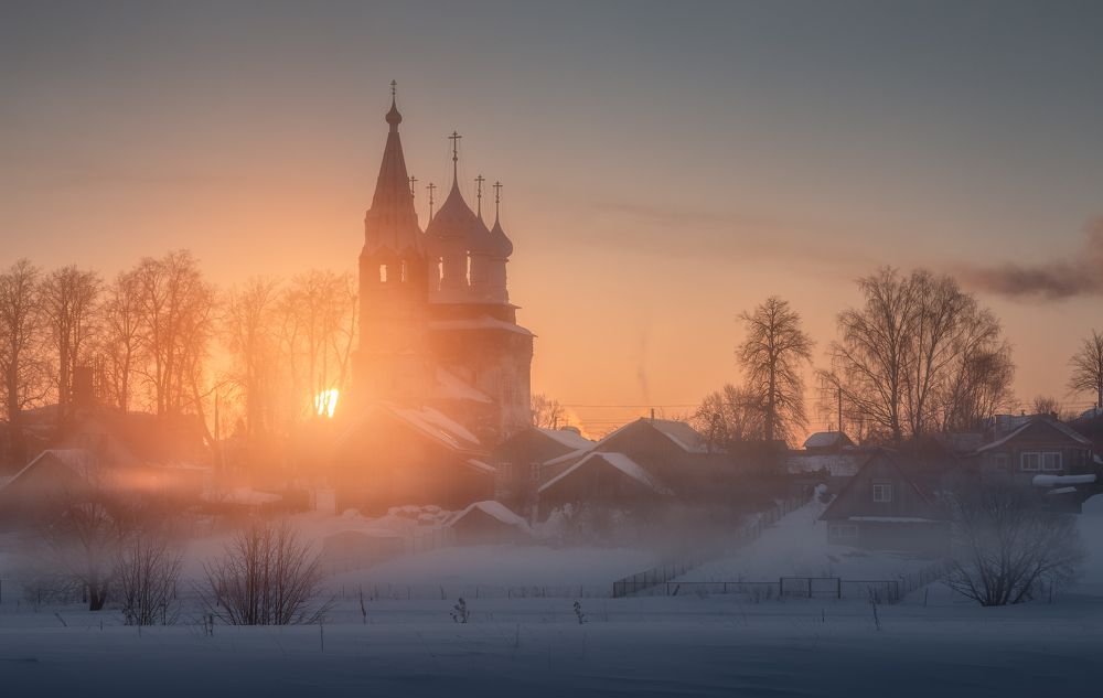 Деревенское утро