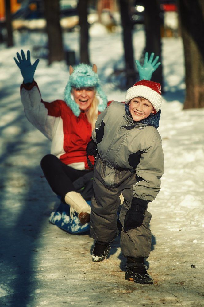 Зимние развлечения