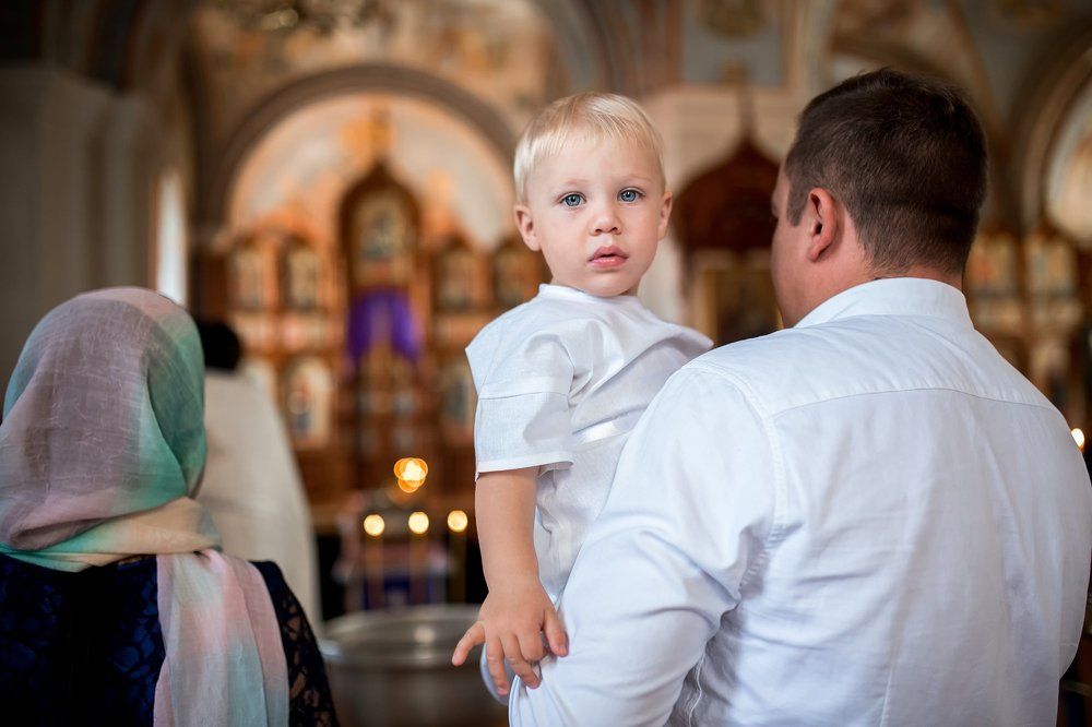 крещение малыша