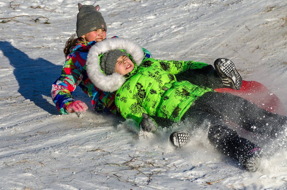Катания с горки