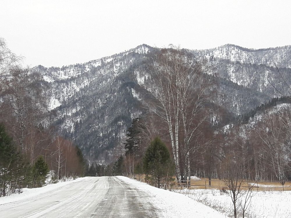 Зимний Алтай.