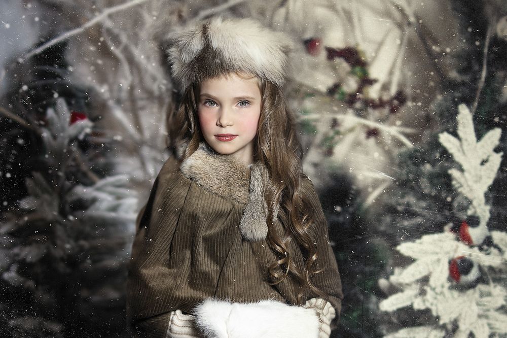 Съемка в студии с имитацией съёмки на улице