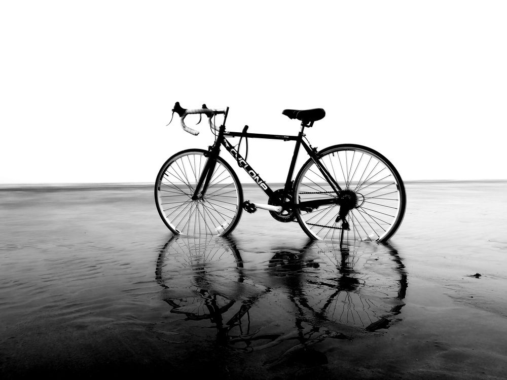 Life is like riding a bike, one must move on to maintain balance