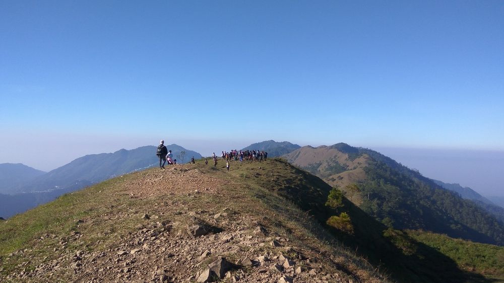Hikers at Mount Ulap