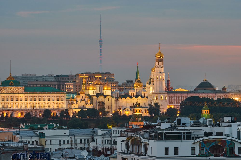 Московские крыши.