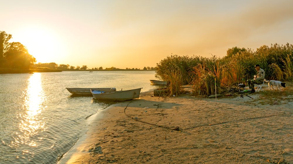 Вечерняя зорька на Казачьем ерике.