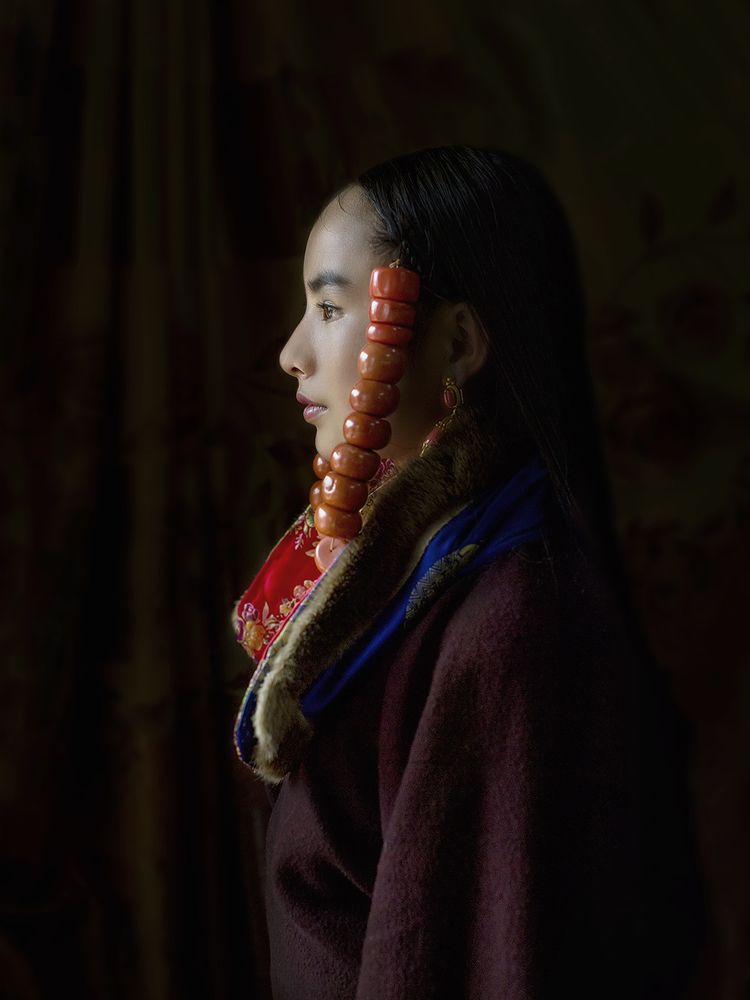 A Chinese Tibetan Girl