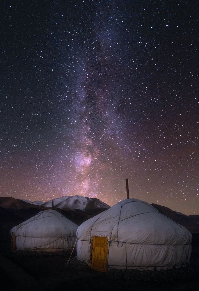 Монгольская ночь...