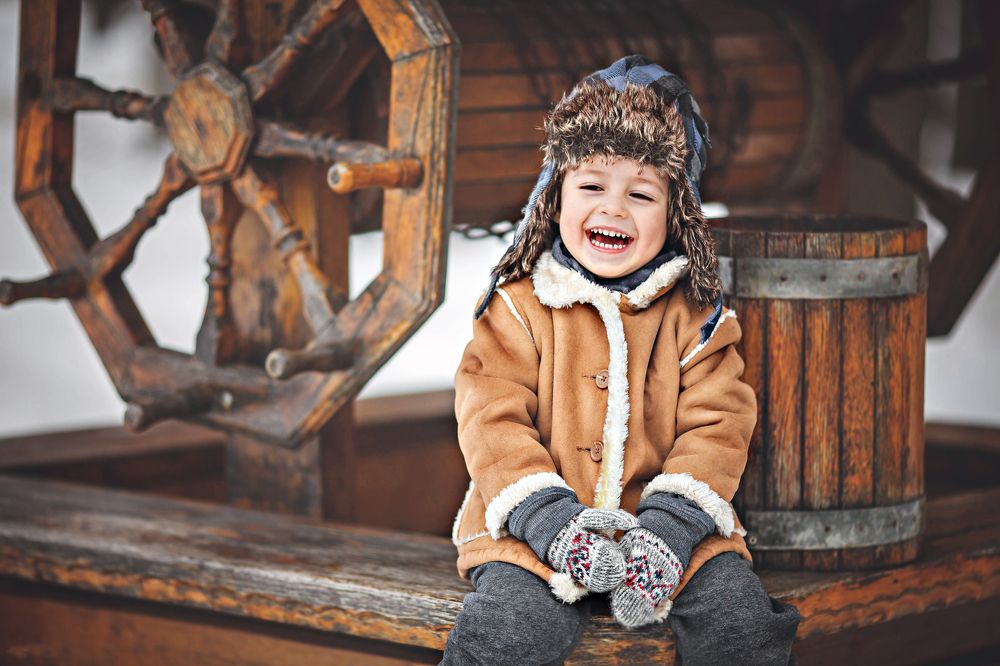 детский смех