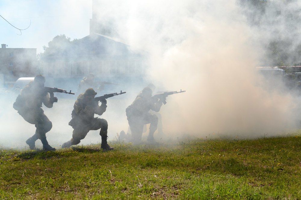 Спецназ в действии