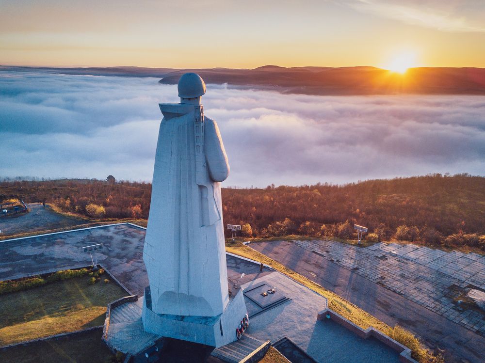 Alyosha Monument in Murmansk