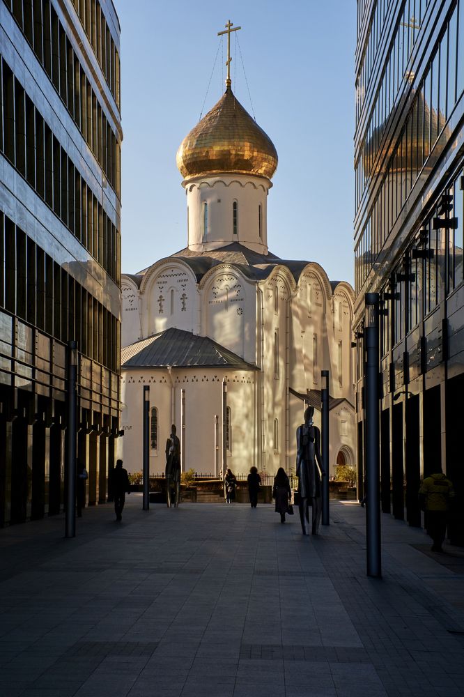 Храм Николы Чудотворца у Тверской заставы. Москва.
