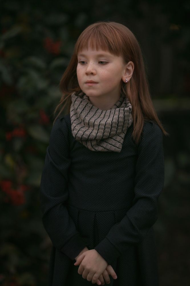 Маленькая взрослая Доминика...