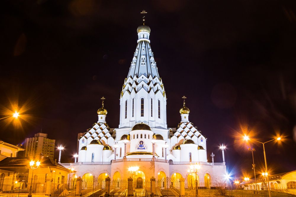 All Saints church. Belarus. Minsk