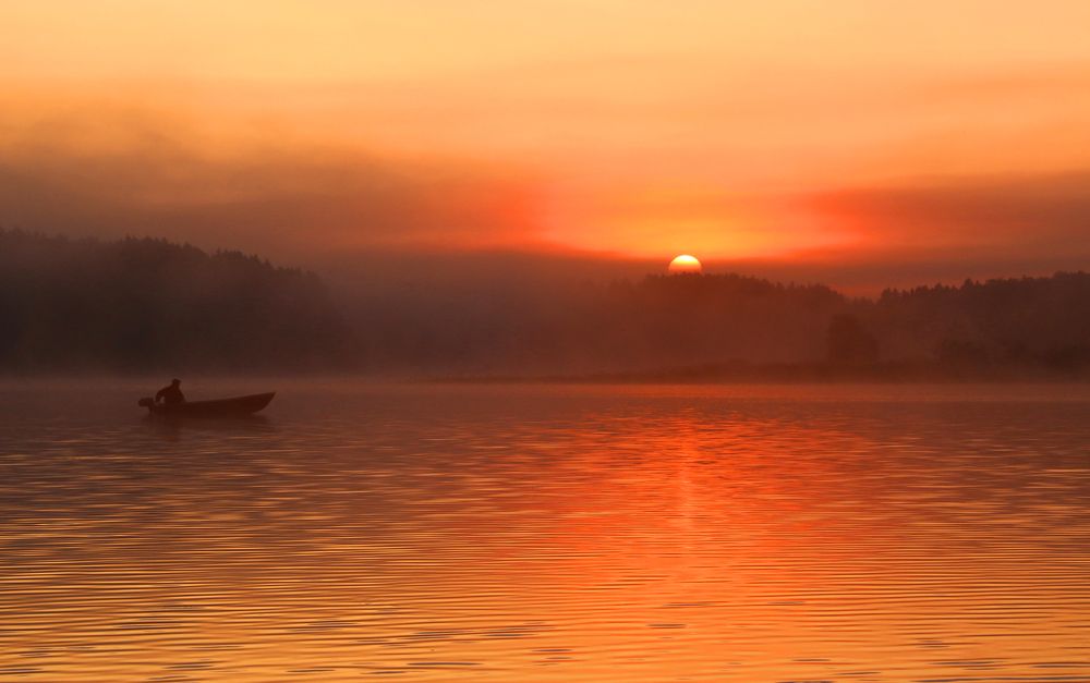 На утеннюю рыбалку