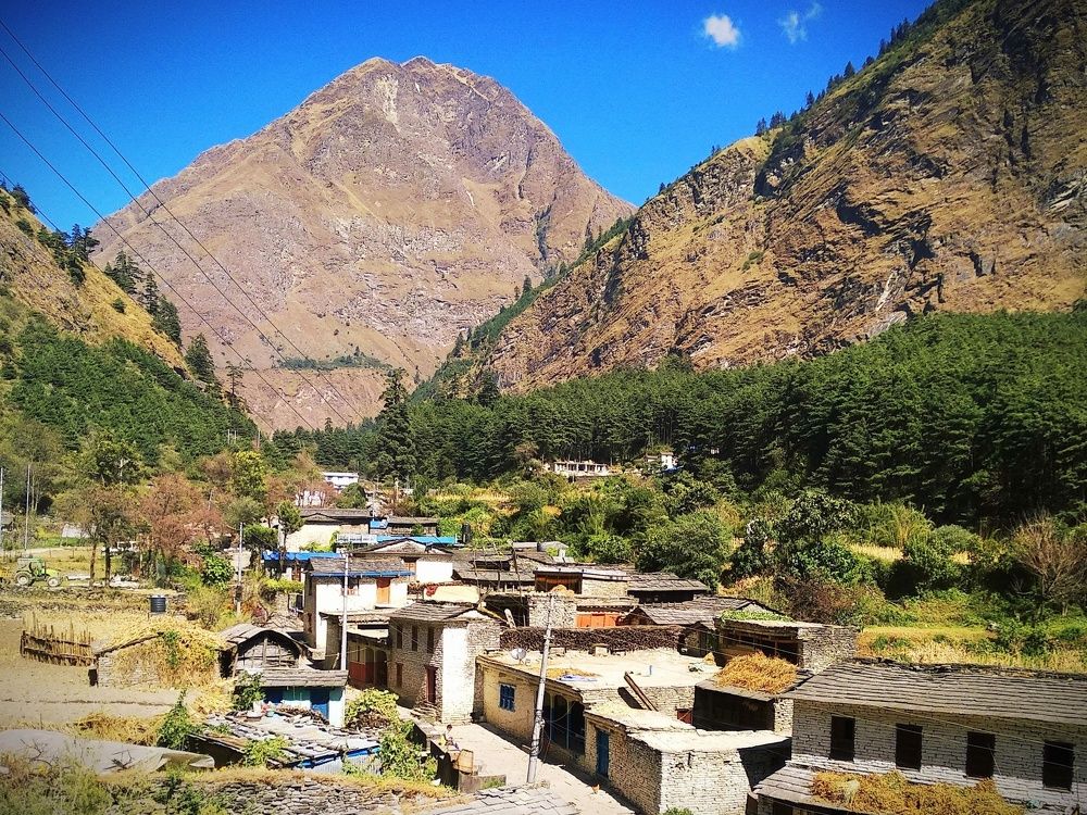 Beautiful village! Mustang, Nepal