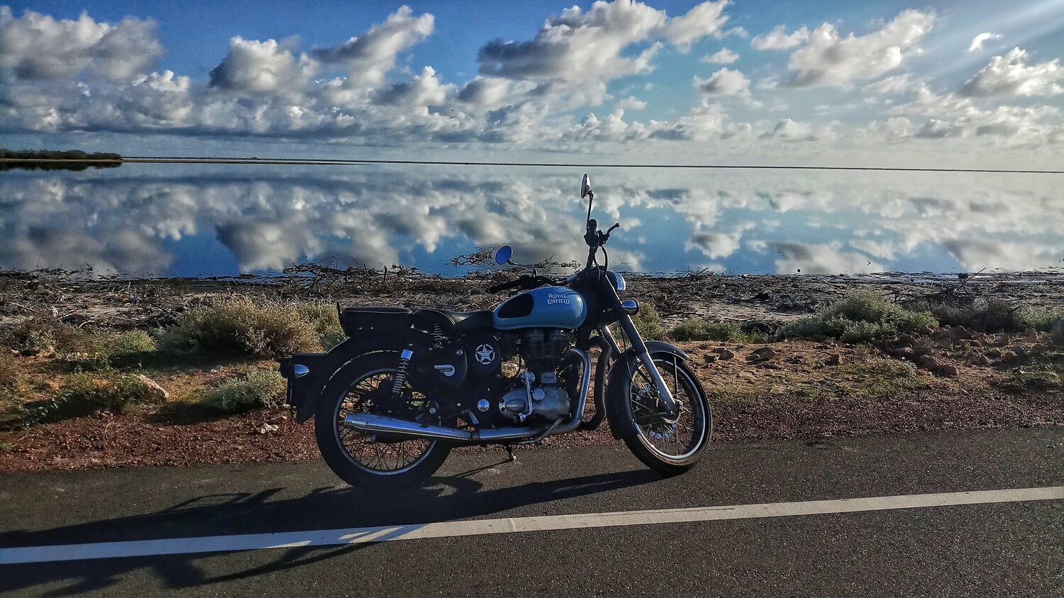 Beauty of blue