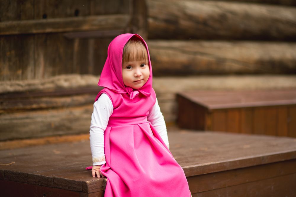 Машенька из мультика