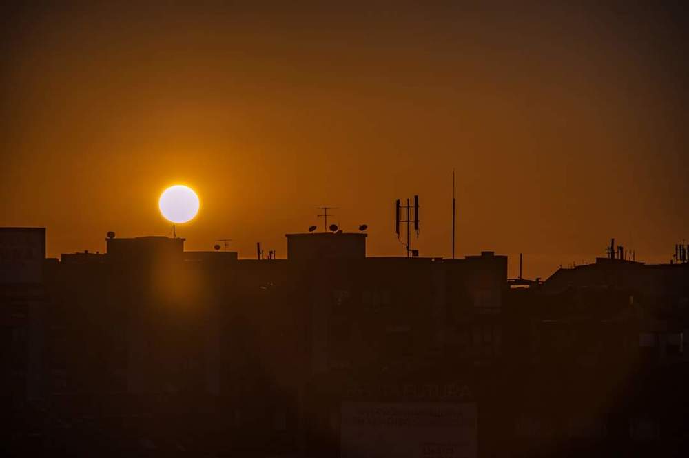 El día mas caliente en Bogotá
